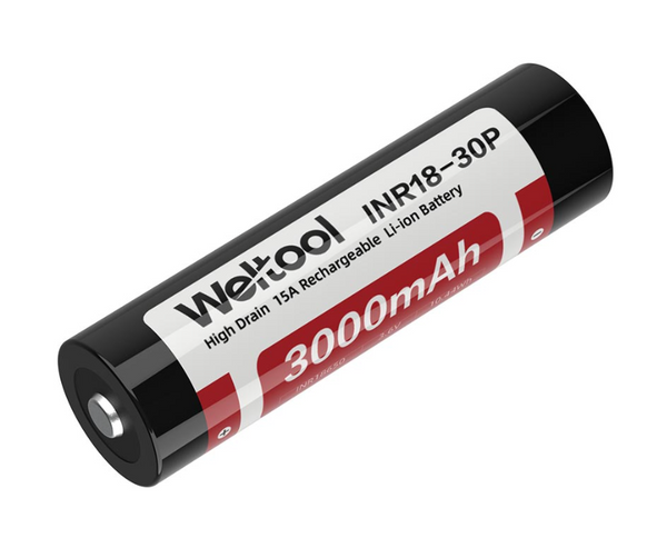 Weltool INR18-30P 18650 3000mAh High Drain