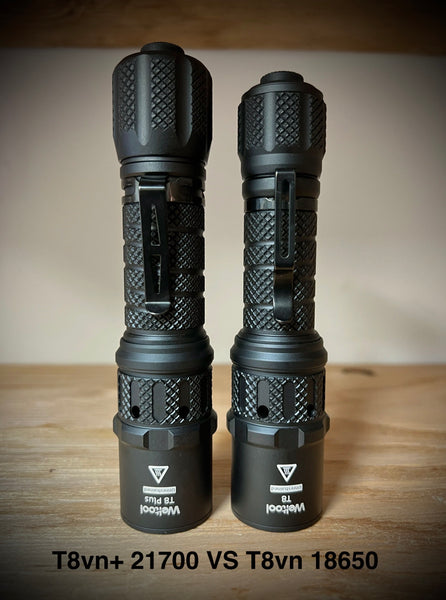 Weltool T8vn & T8vn+ - Best Full Size Mechanical Tactical Clicky on Sky Lumen R